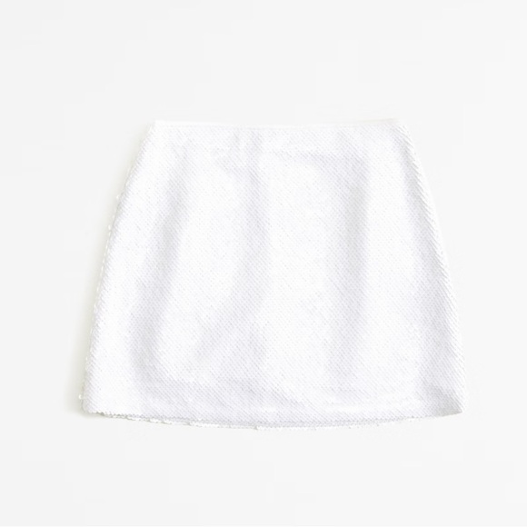 Abercrombie & Fitch Women's Sequin Mini Skort, Size S - Picture 3 of 3